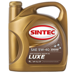  SINTEC LUXE 5W40 API SL/CF 4 /c   